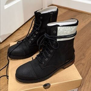 UGG Black Kilmer II Water-Resistant Boots. Never worn
